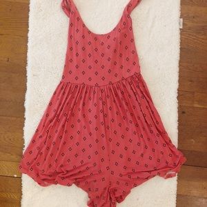 Hollister Cross Back Flowy Romper